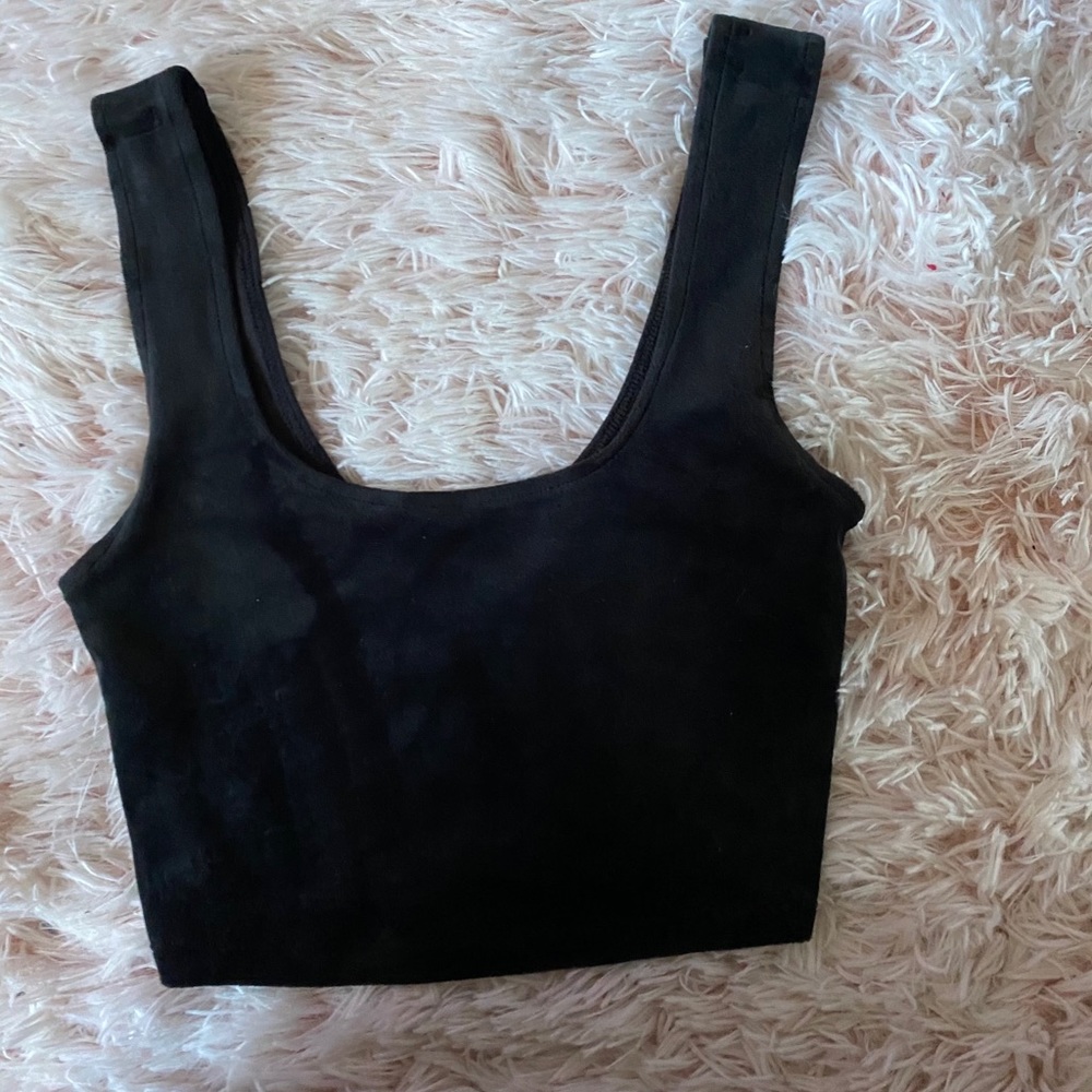 Cute furry top